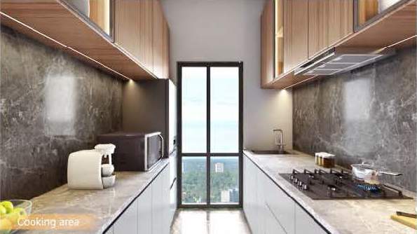  the meridian towers Kitchen