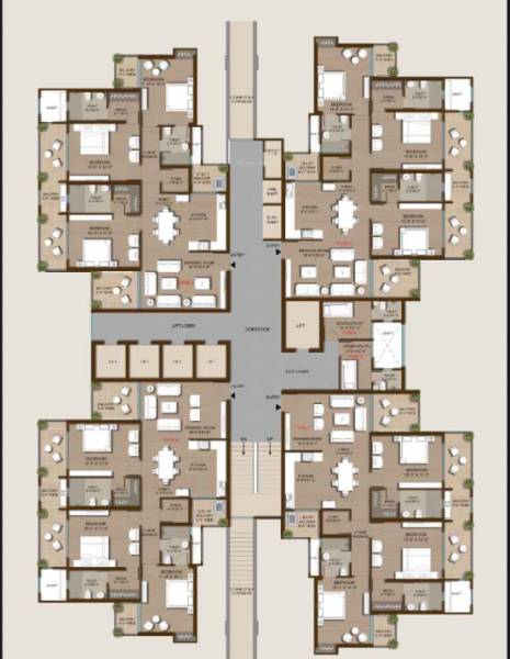 Tower D Cluster Plan attalika Tower D Cluster Plan