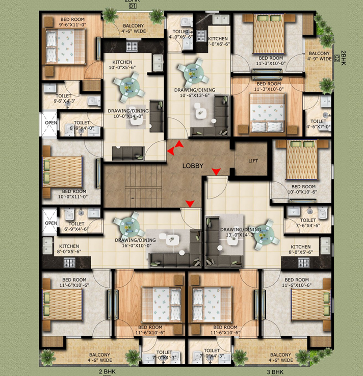 grand Fortune Cluster Plan