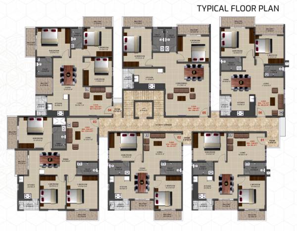  arb-gateway ARB Gateway Cluster Plan For Typical Floor