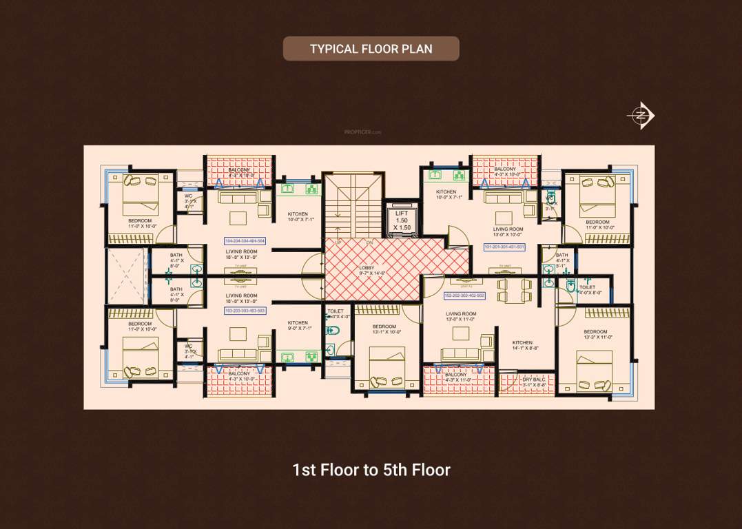  sushrut residency Sushrut Residency Cluster Plan