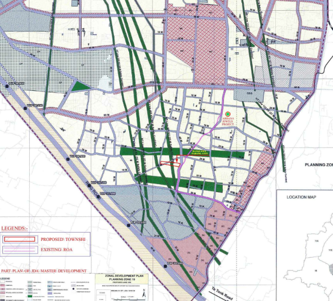  anand bagh phase 1 Location Plan