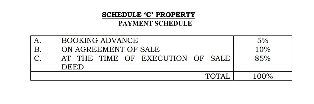 earthsong Time Linked Payment (TLP) Payment Plan