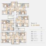  soulspring-phase-1 Tower 3 Cluster Plan for Typical Floor