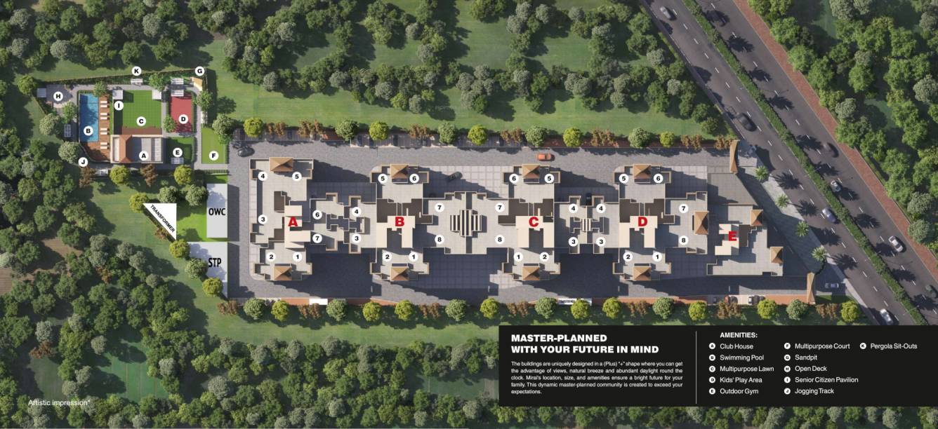  mirai phase 1 Master Plan