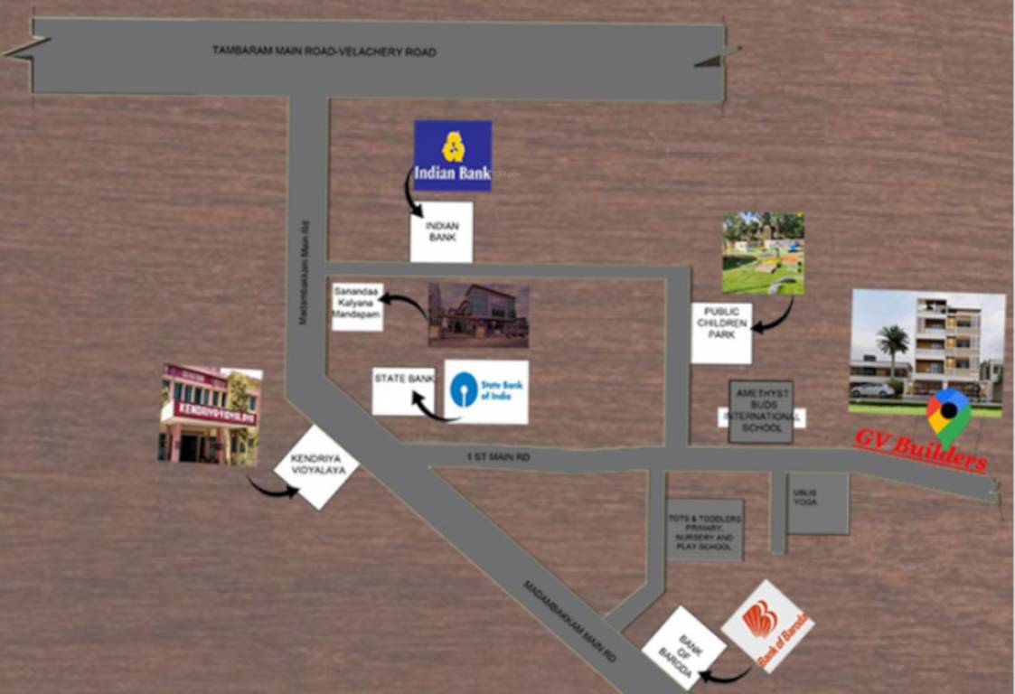  gangai homes Location Plan