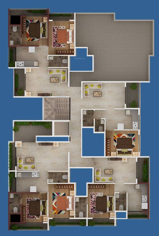  ram rivera Ram Rivera Cluster Plan for 5th Floor