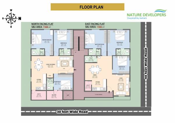  pride Pride Cluster Plan from 1st to 5th Floor