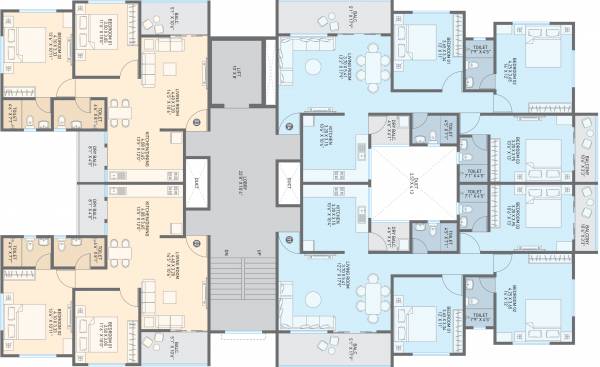 Wing A Cluster Plan estrella-45 Wing A Cluster Plan