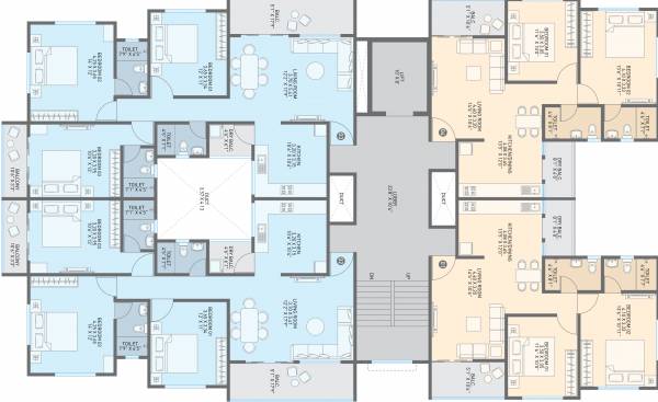 Wing A Cluster Plan estrella-45 Wing A Cluster Plan