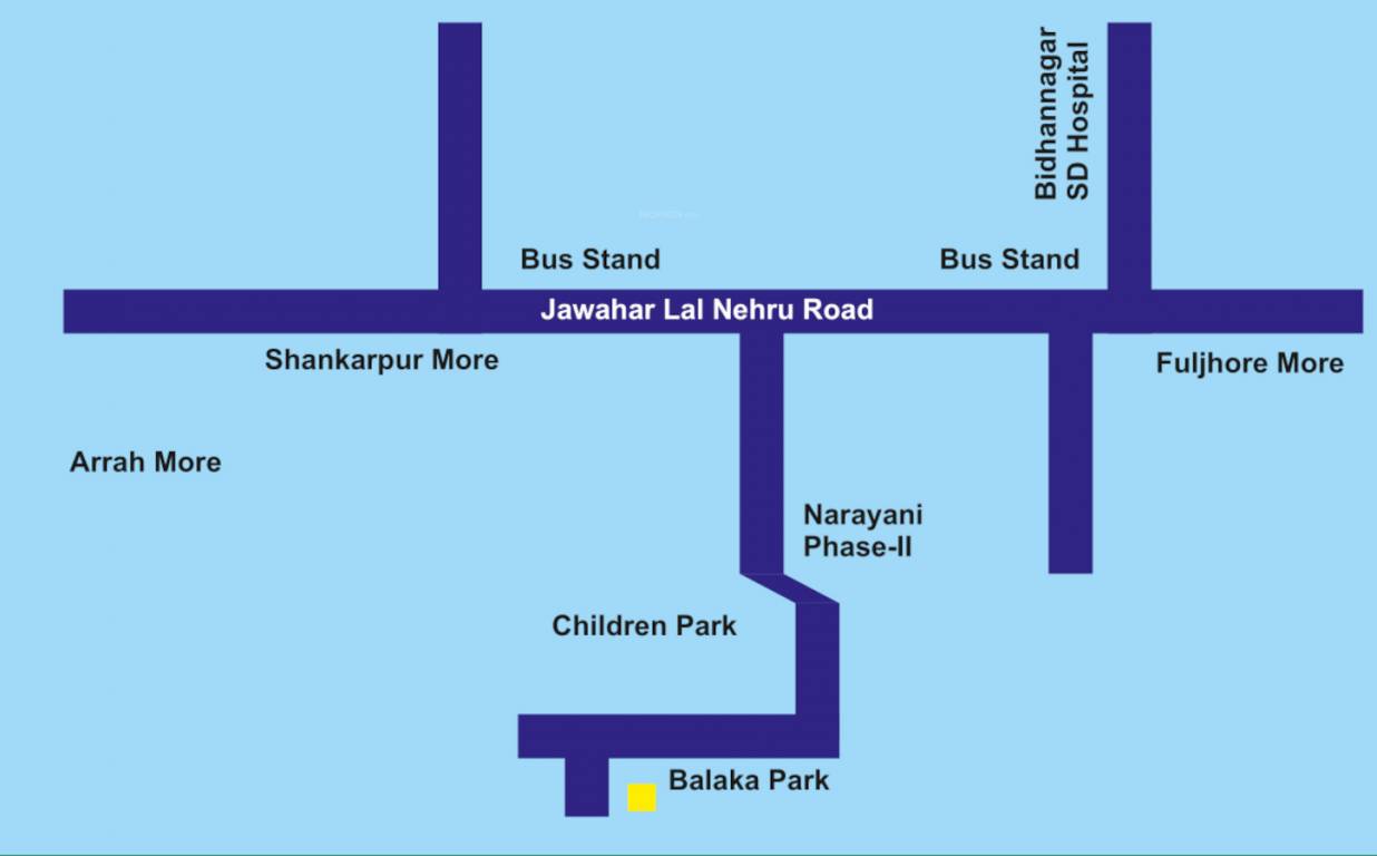 shree baikunthya Location Plan