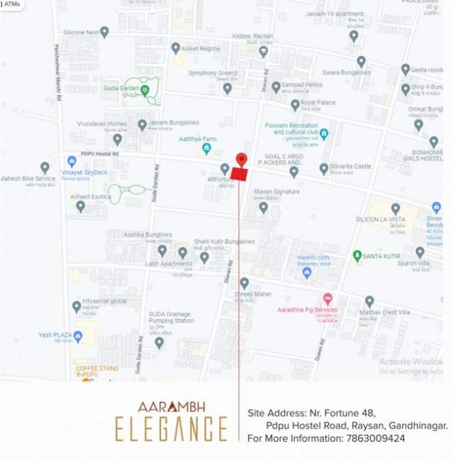  aarambh elegance Location Plan