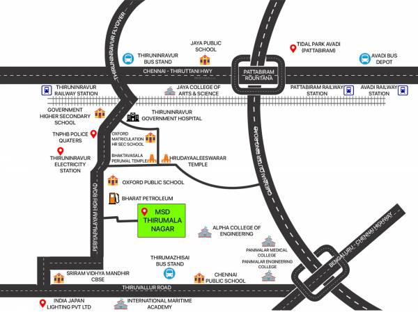  thirumala-nagar-phase-1 Location Plan