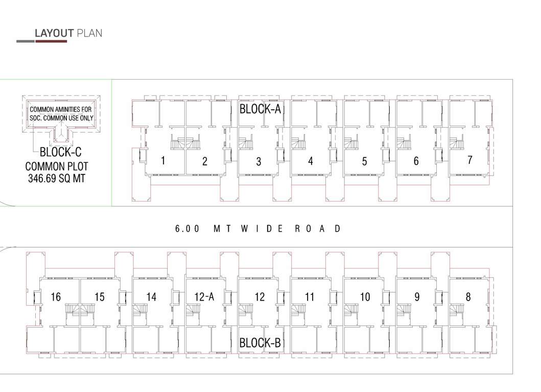 samruddh palace Layout Plan