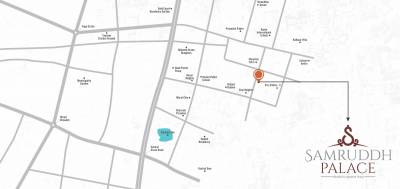  samruddh-palace Location Plan