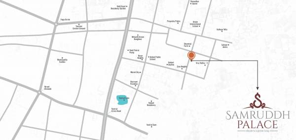  samruddh-palace Location Plan