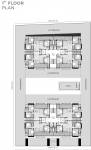 Block - A, B Cluster Plan For 1st Floor  shrim-leela-bliss Block - A, B Cluster Plan For 1st Floor
