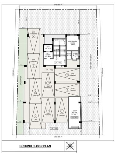  belashese-co-operative-housing-society Shree Sai Belashese Co Operative Housing Society Cluster Plan For Ground Floor