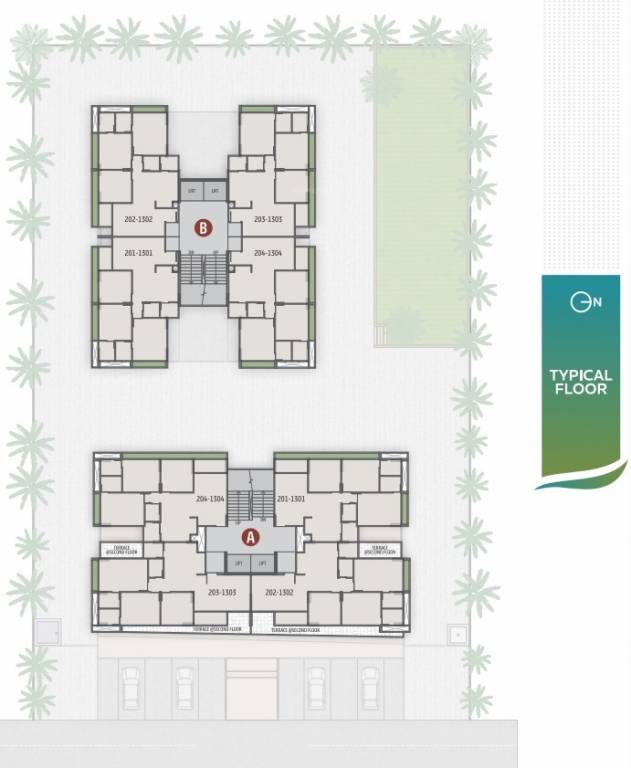  skyleaf Block B Cluster Plan