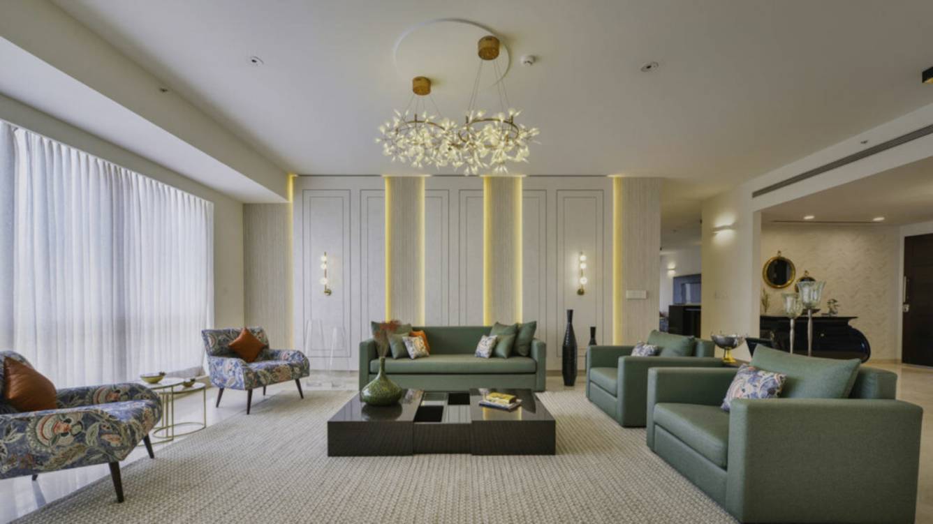 lavender Living Area