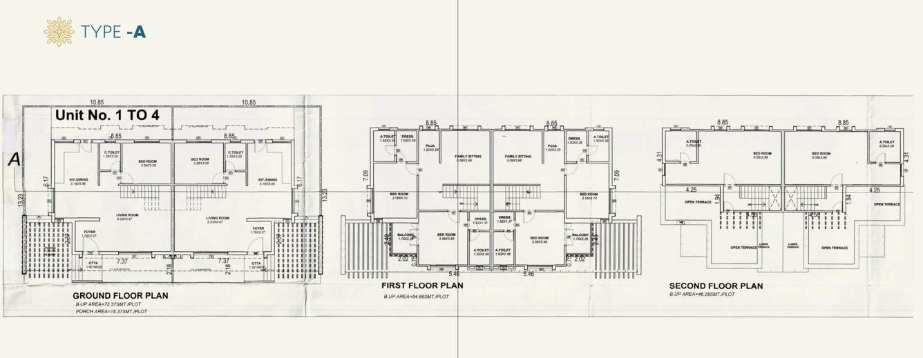  paradise 19 Cluster Plan