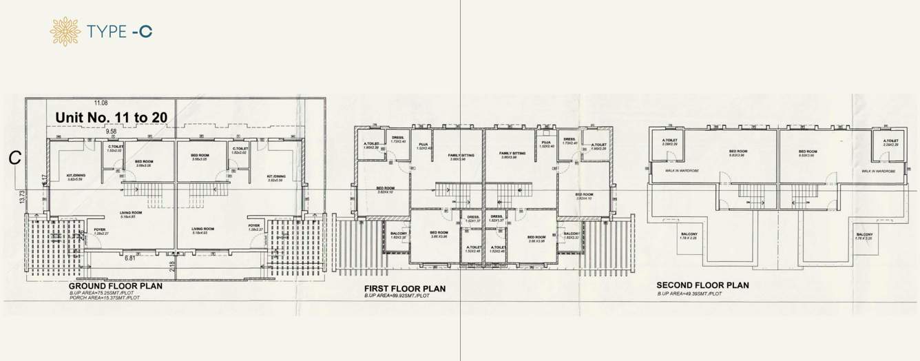  paradise 19 Cluster Plan