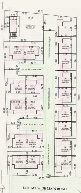 paradise 19 Layout Plan