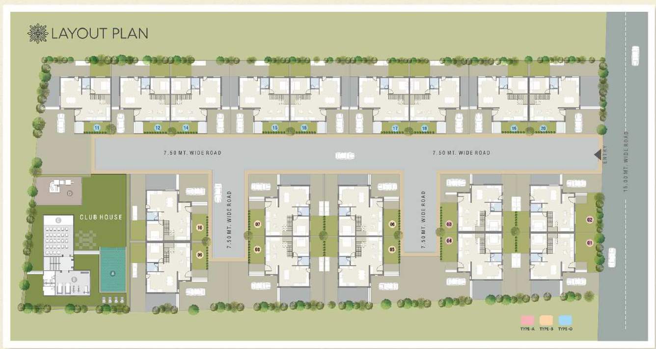  paradise 19 Layout Plan