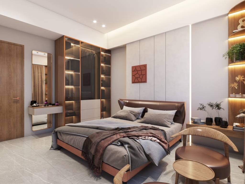  hariom sapphire Bedroom