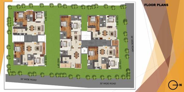  nest Nature Nest Cluster Plan