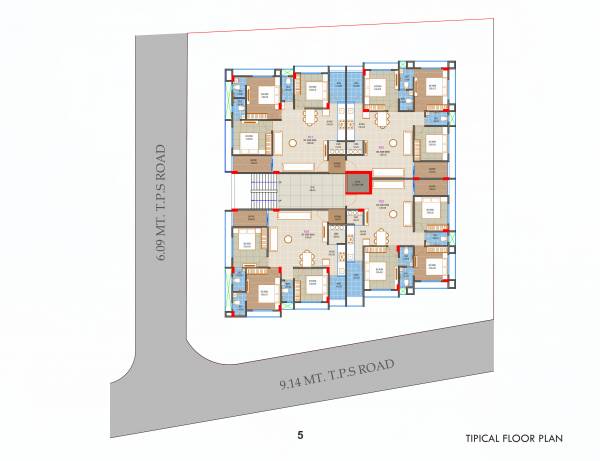  harmony Harmony Cluster Plan for Typical Floor