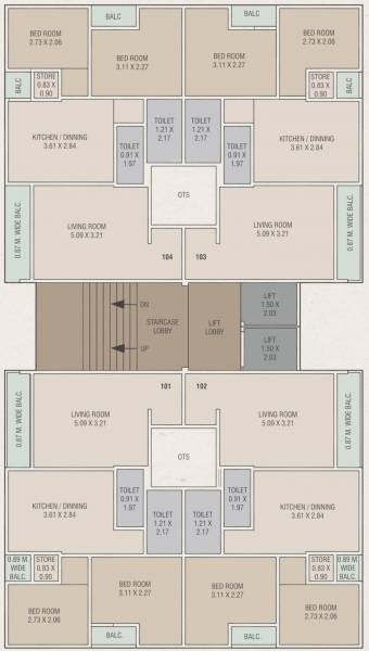 Residency Cluster Plan For 1st Floor residency Residency Cluster Plan For 1st Floor