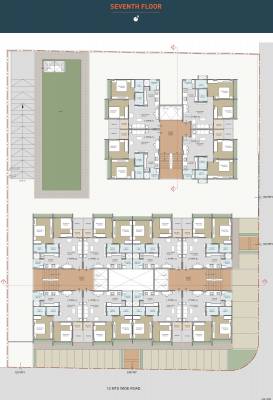  sthapana-84 Block A, Block B, Block C Cluster Plan for 7th Floor