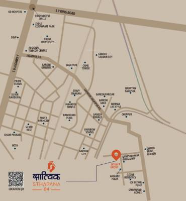 satvik-sthapana-84 Location Plan
