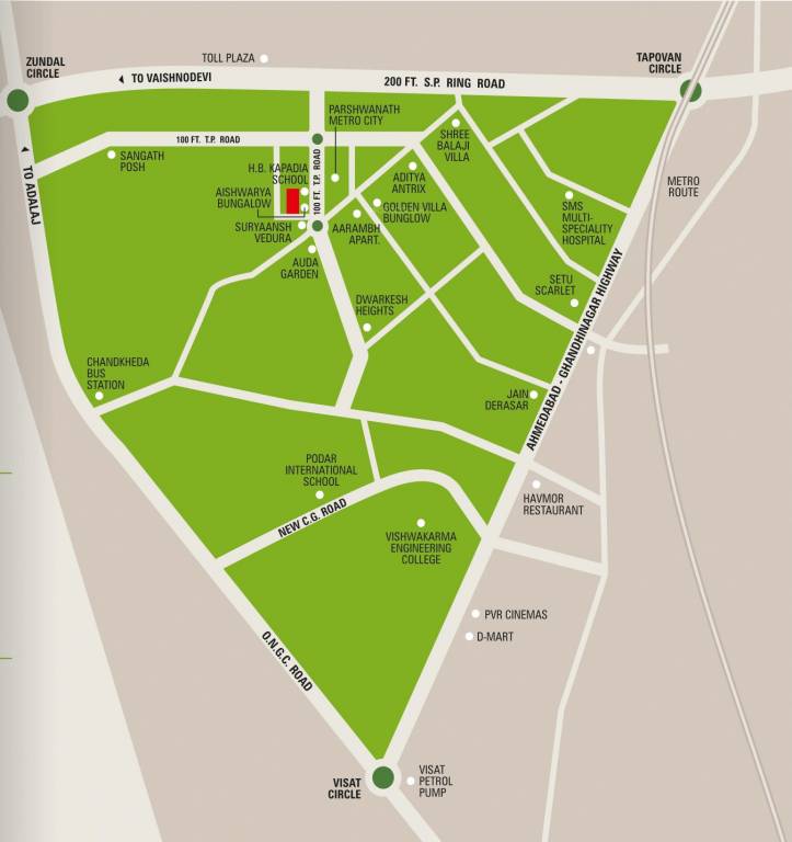  ananta Location Plan