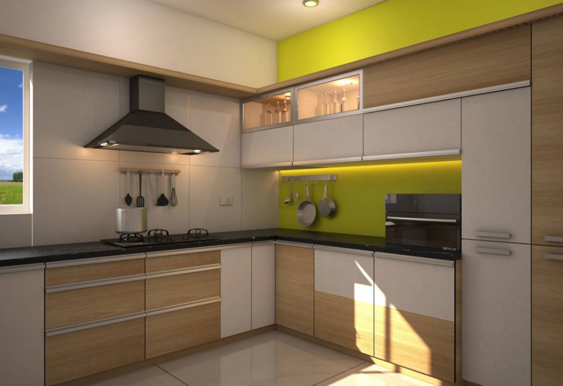  the garden view flats Kitchen