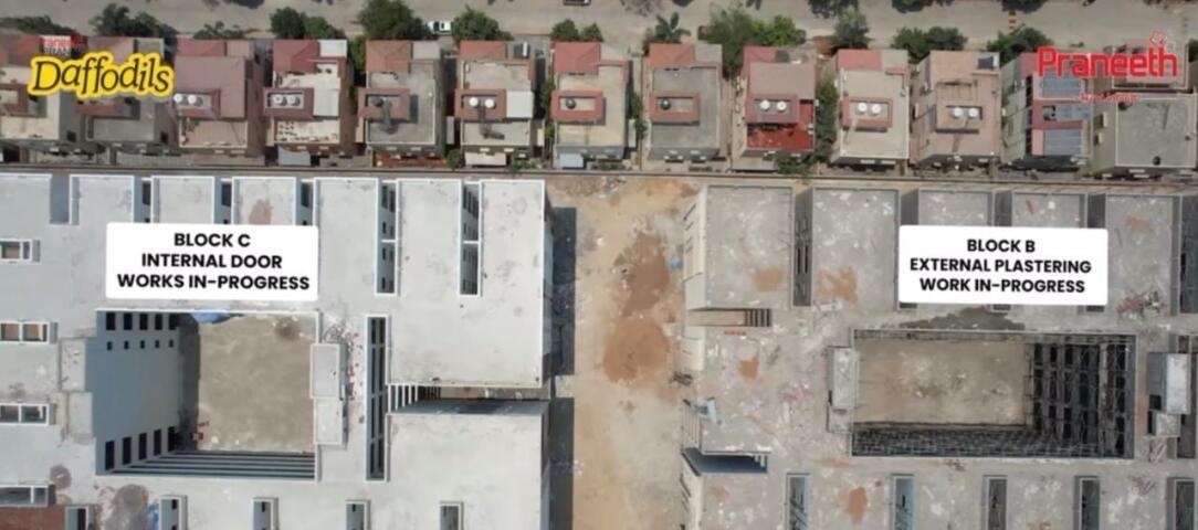  pranav daffodils Block A Construction Status Apr 24