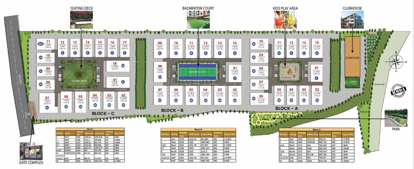  pranav daffodils Master Plan