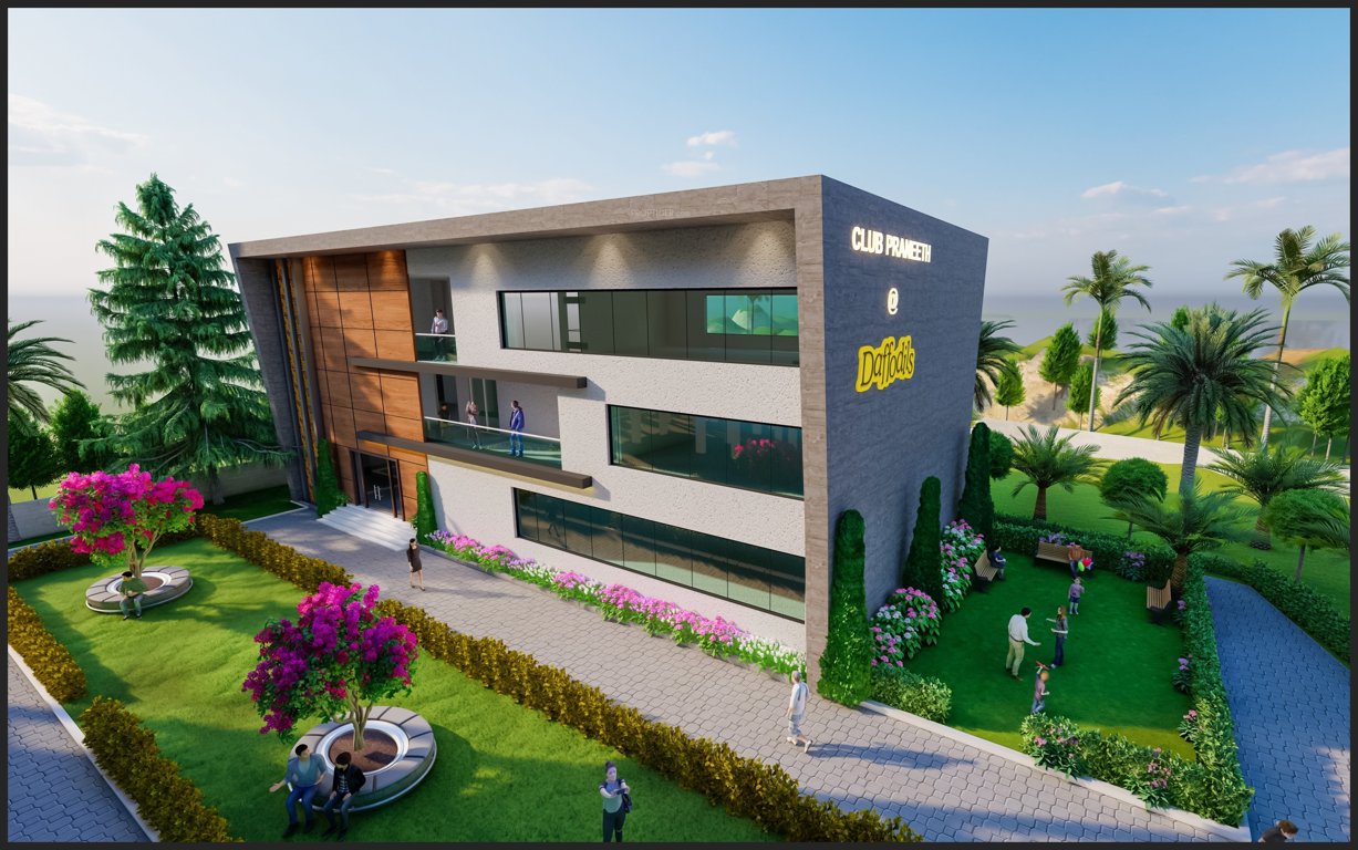  pranav daffodils Club House
