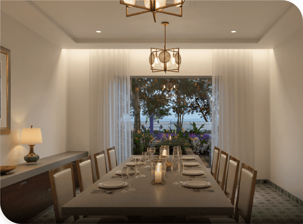  serene-amara Dining Area