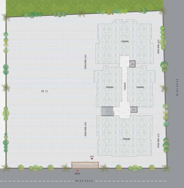  divya-kedareshwar-residency Divya Kedareshwar Residency Ground Floor Cluster Plan