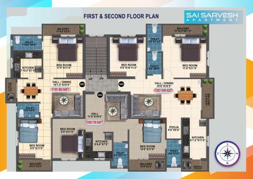  sri-sai-sarvesh-apartment Sai Sarvesh Apartment Cluster Plan