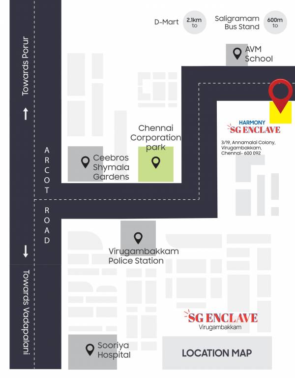  sg enclave Location Plan