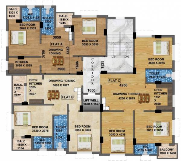  vishwakarma-siddhi-residency Dummy Tower Cluster Plan