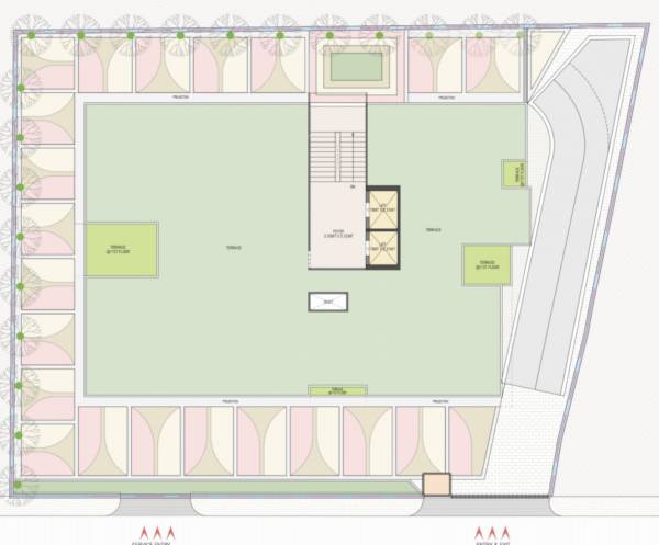  shivam-elegance Shivam Elegance Cluster Plan For Terrace Plan