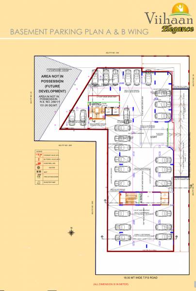  viihaan-elegance Block A And B Cluster Plan for Basement Floor
