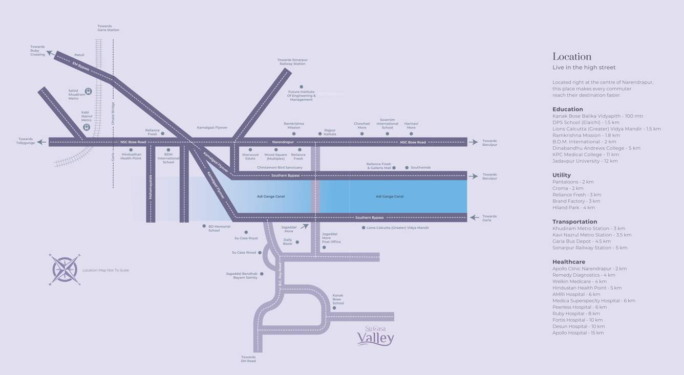  su casa valley  Location Plan