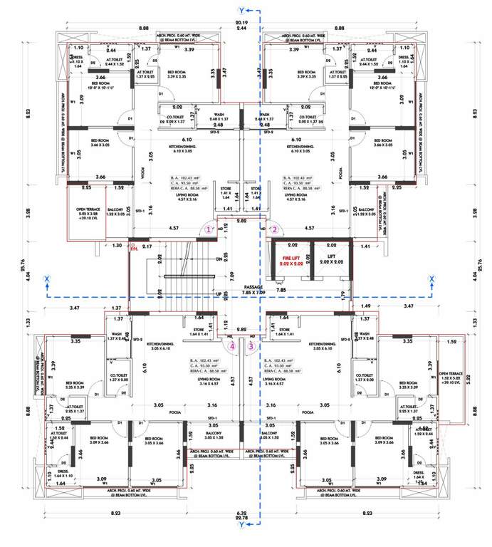  siddhi vinayak elements phase 1 Block A Cluster Plan