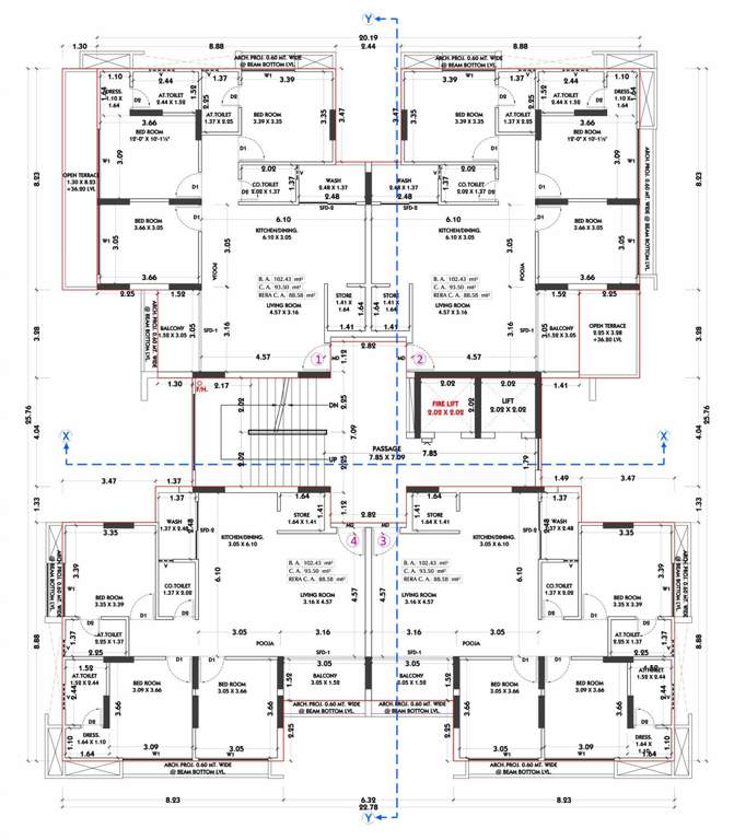  siddhi vinayak elements phase 1 Block A Cluster Plan