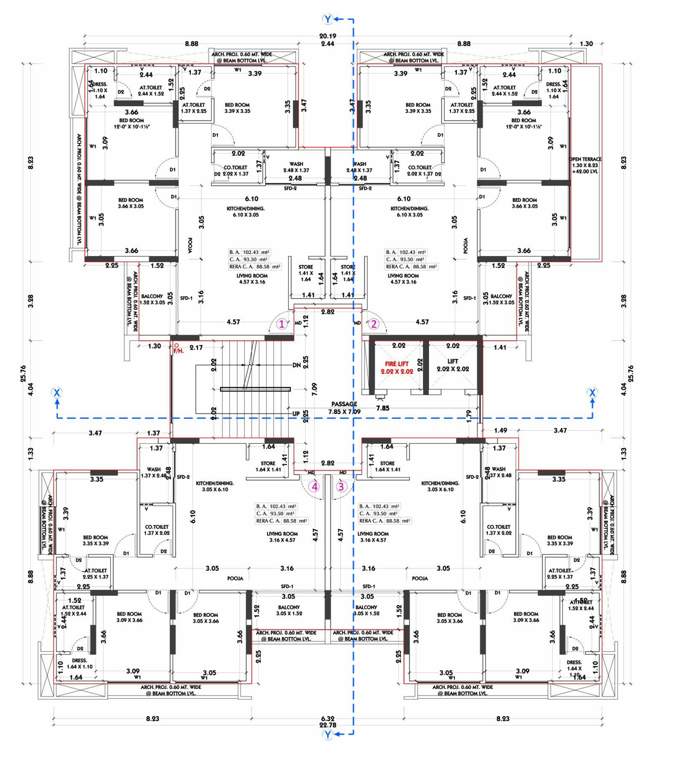  siddhi vinayak elements phase 1 Block A Cluster Plan